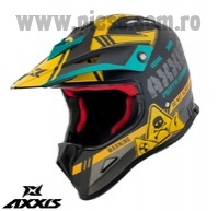 Casca off road Axxis model MX-Kids Wolverine B3 galben mat - de copii